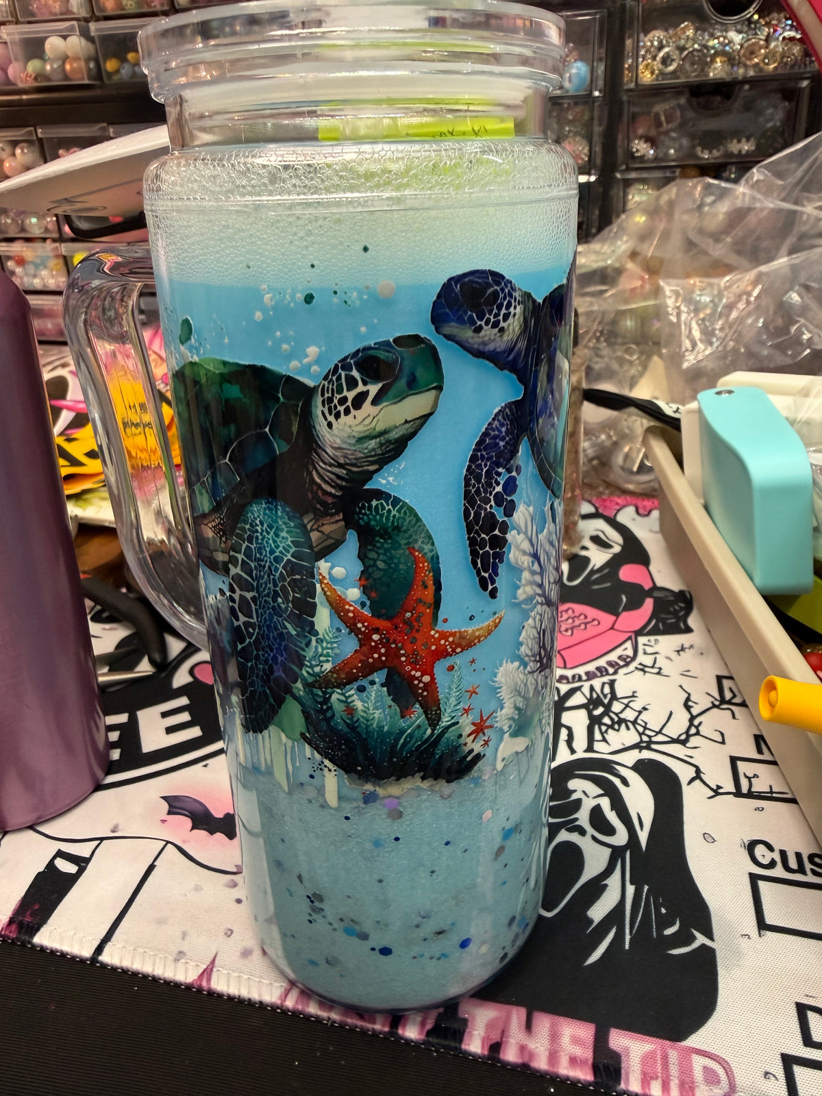 Acrylic Mug with handle 20oz
