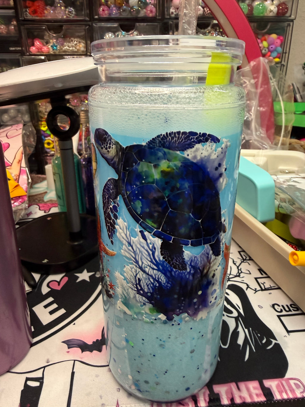 Acrylic Mug with handle 20oz