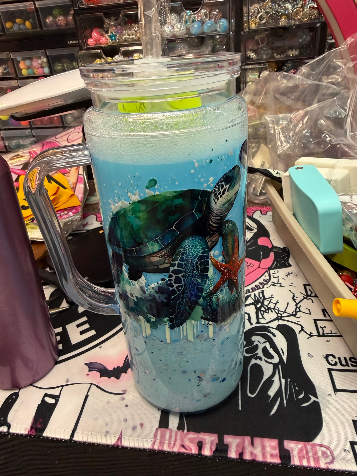 Acrylic Mug with handle 20oz