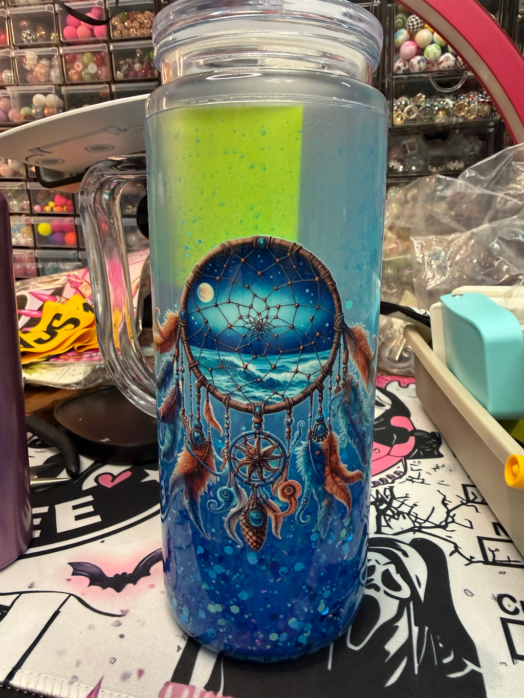Acrylic Mug with handle 20oz