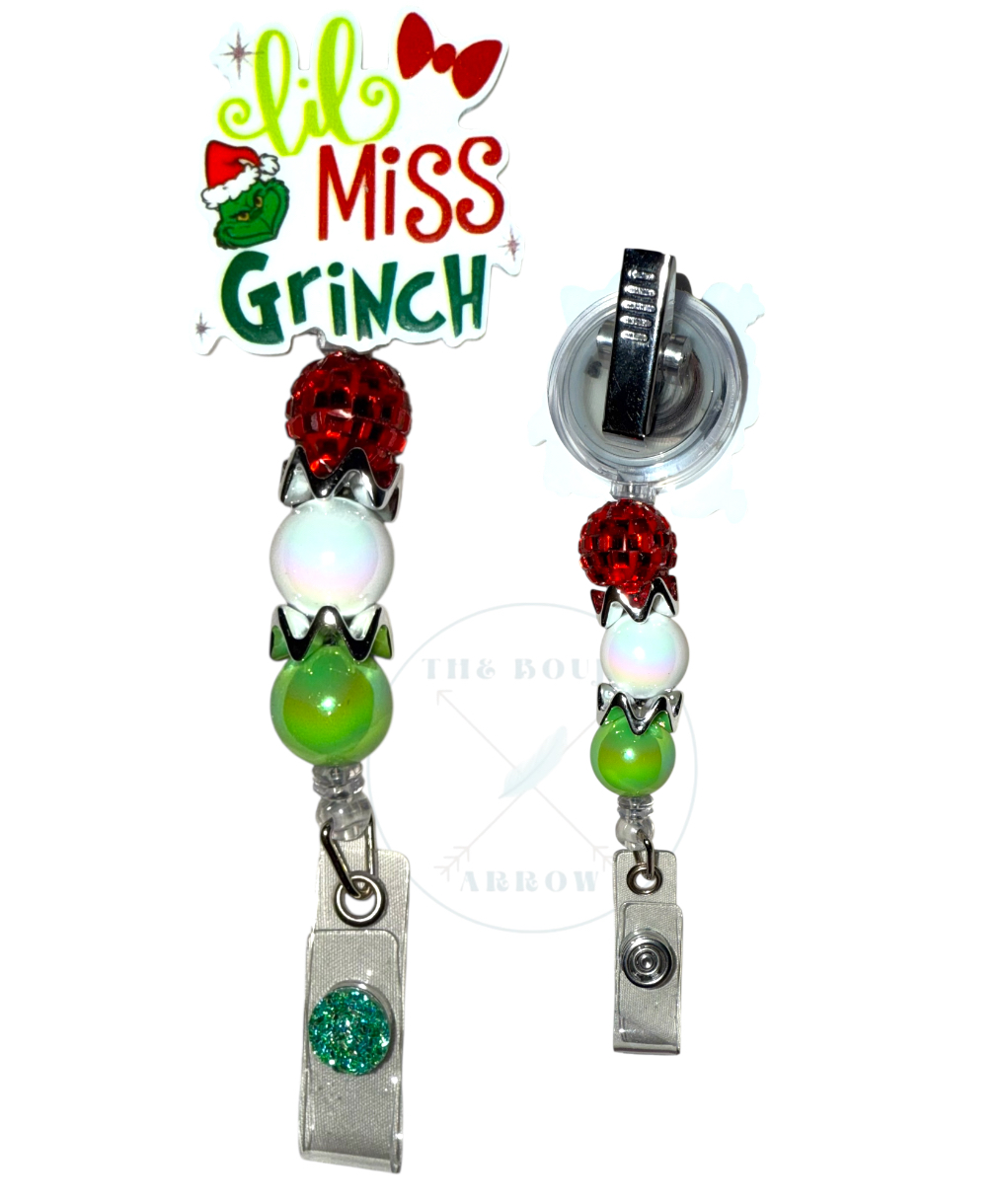 Beaded Badge Reels