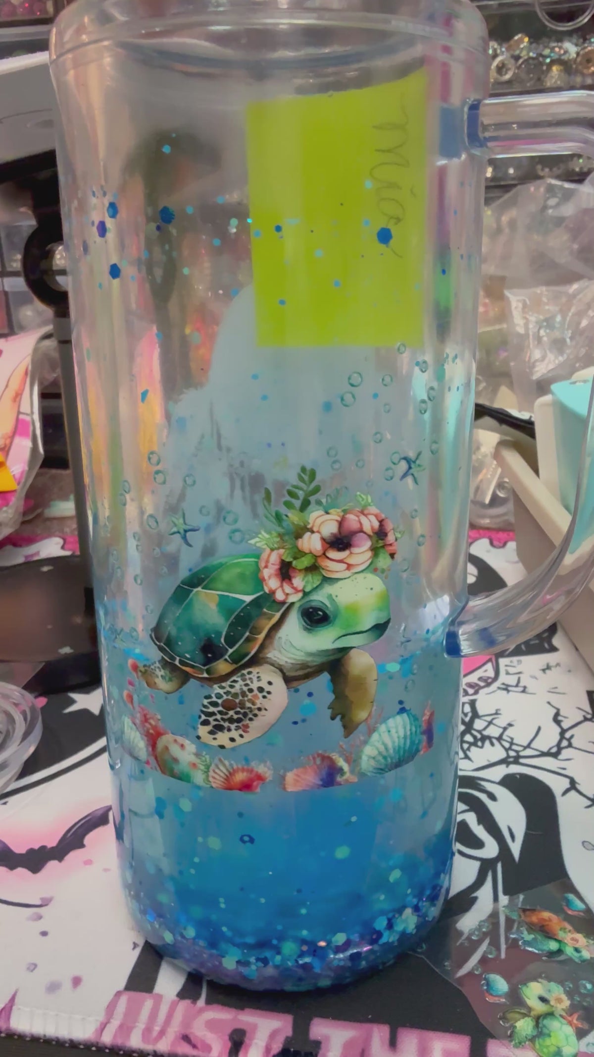 Acrylic Mug with handle 20oz