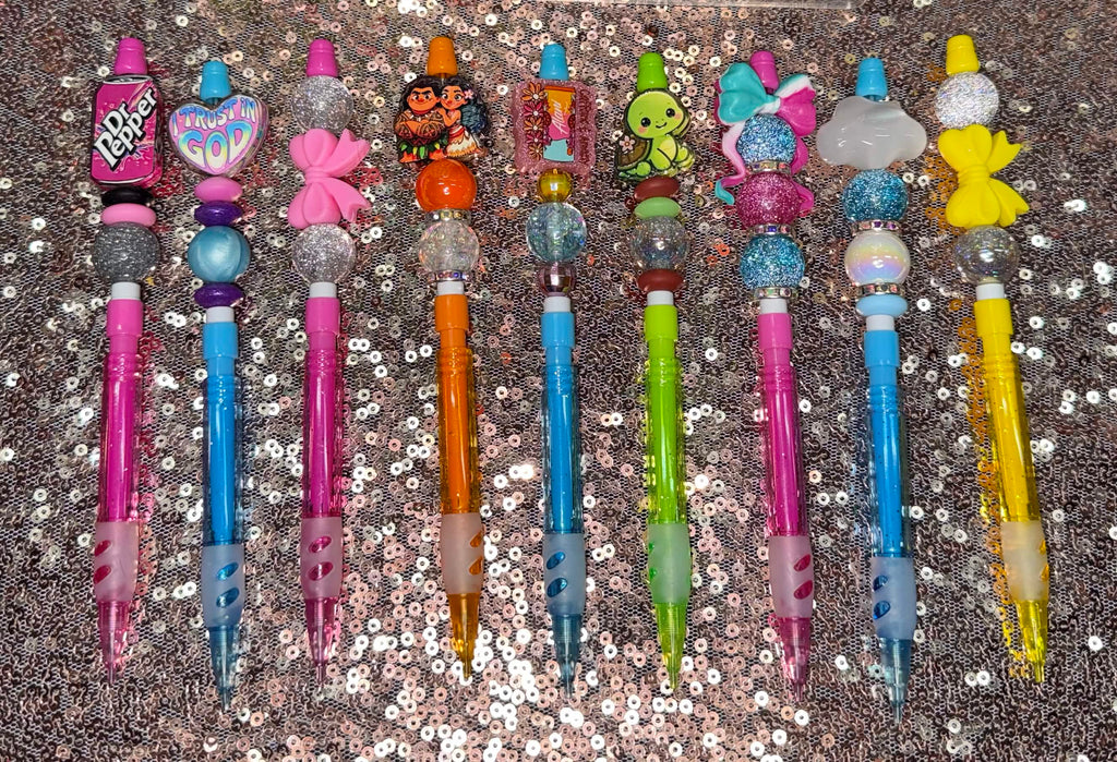 $6 Beaded pens and Mechanical Pencils
