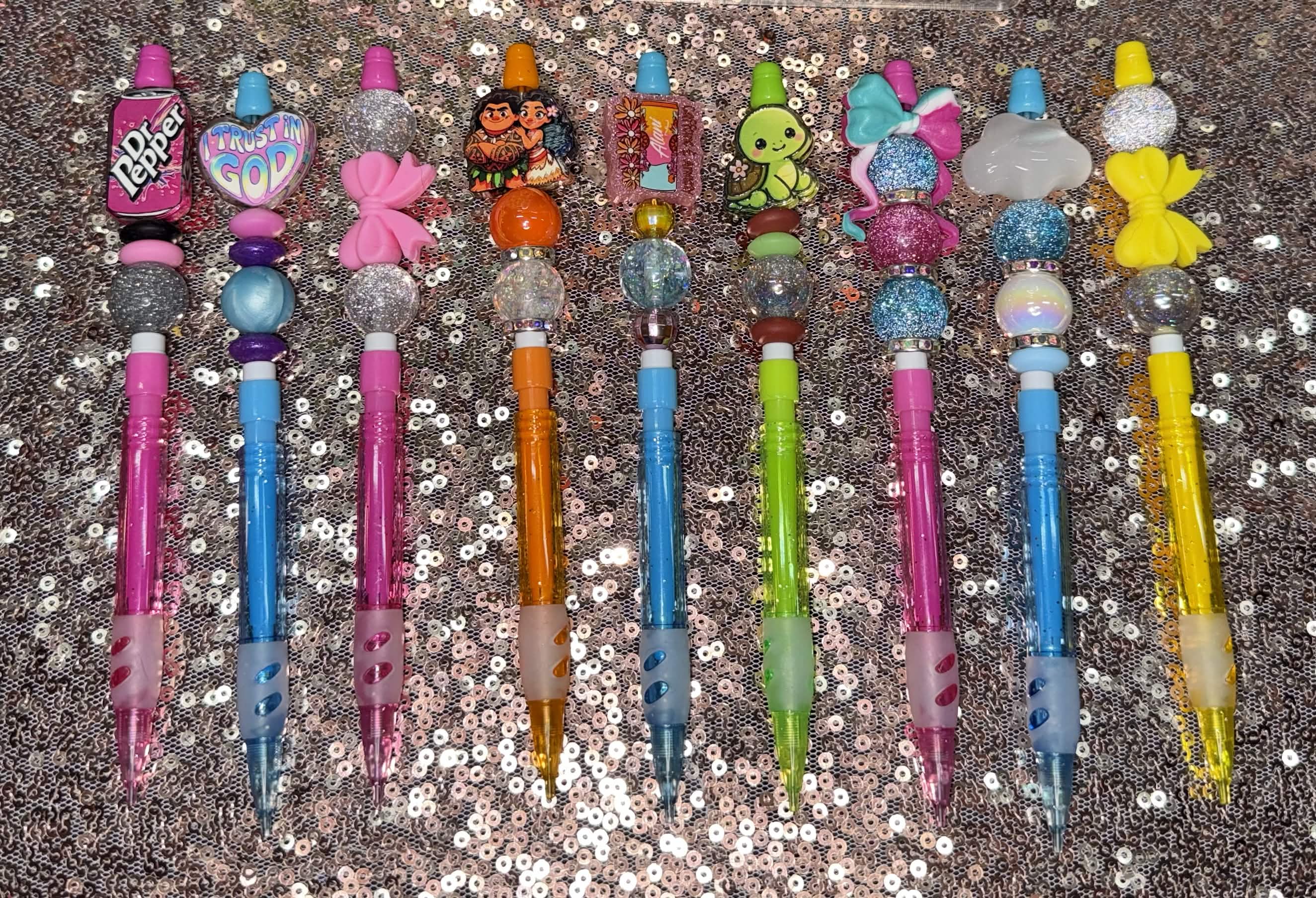 $6 Beaded pens and Mechanical Pencils