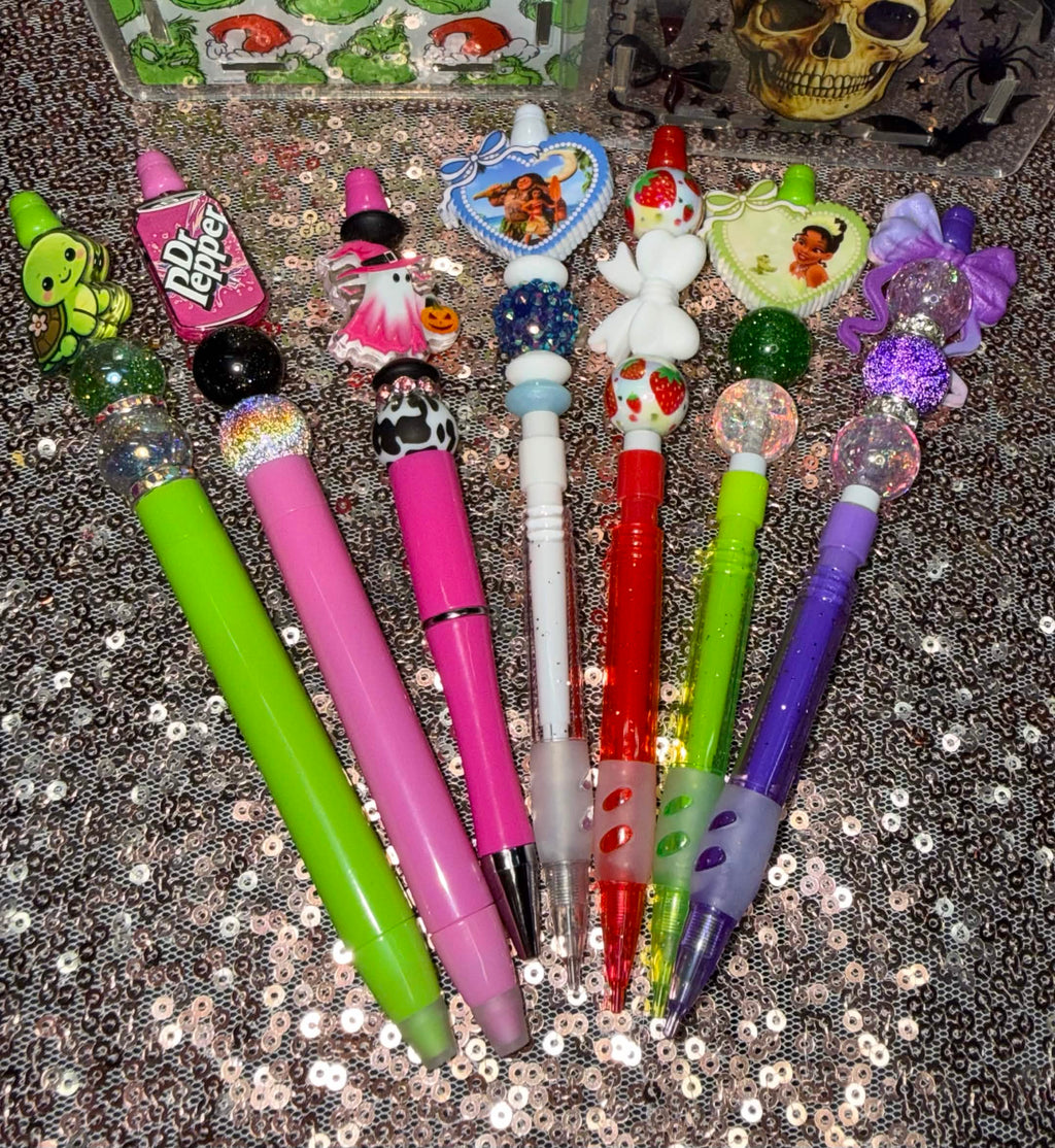 $6 Beaded pens and Mechanical Pencils