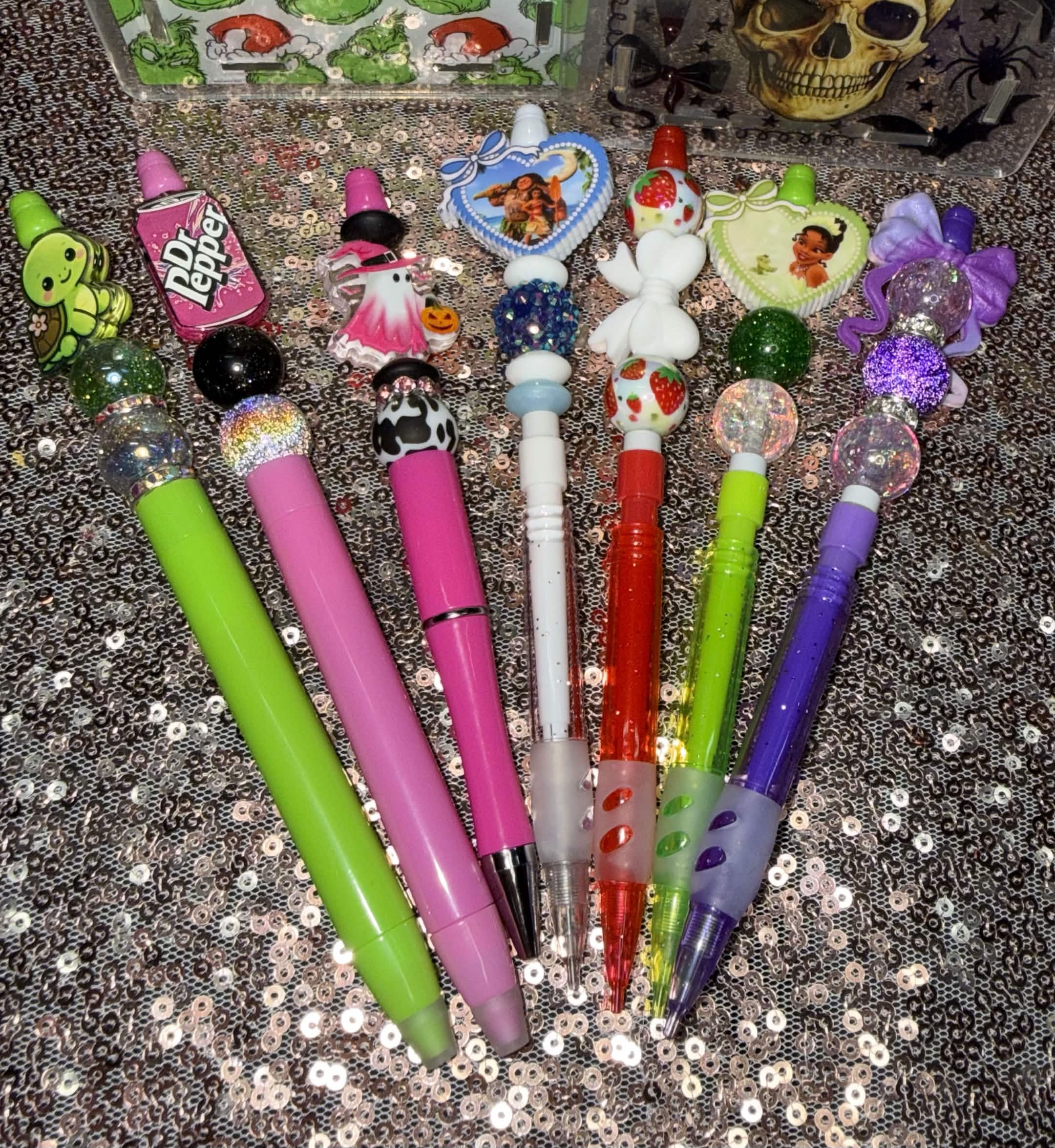 $6 Beaded pens and Mechanical Pencils